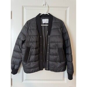 NWT Rebecca Minkoff Women’s water, resistant Ribber, trim, puffer jacket small